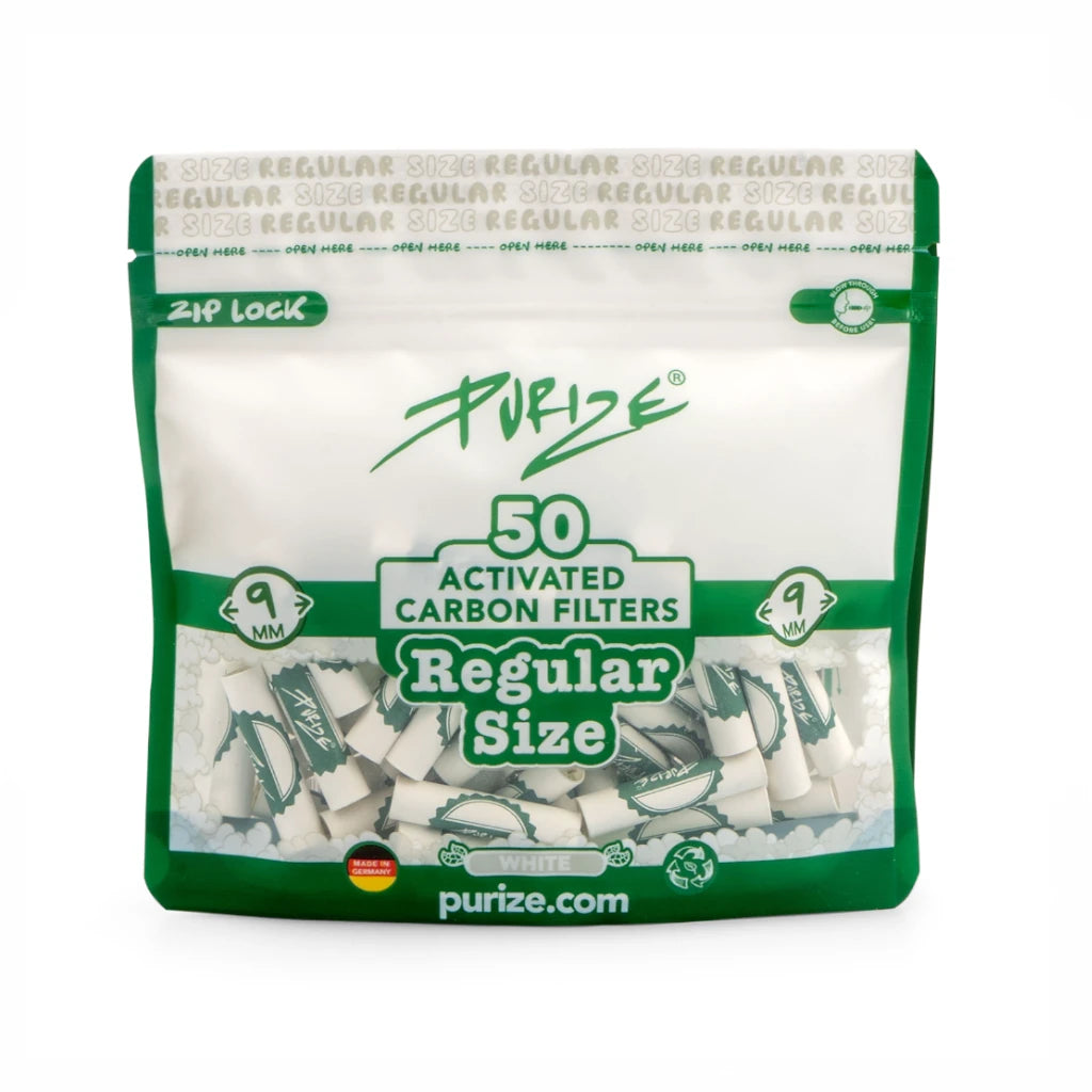 Aktivkohlefilter Regular Size 9mm 50st