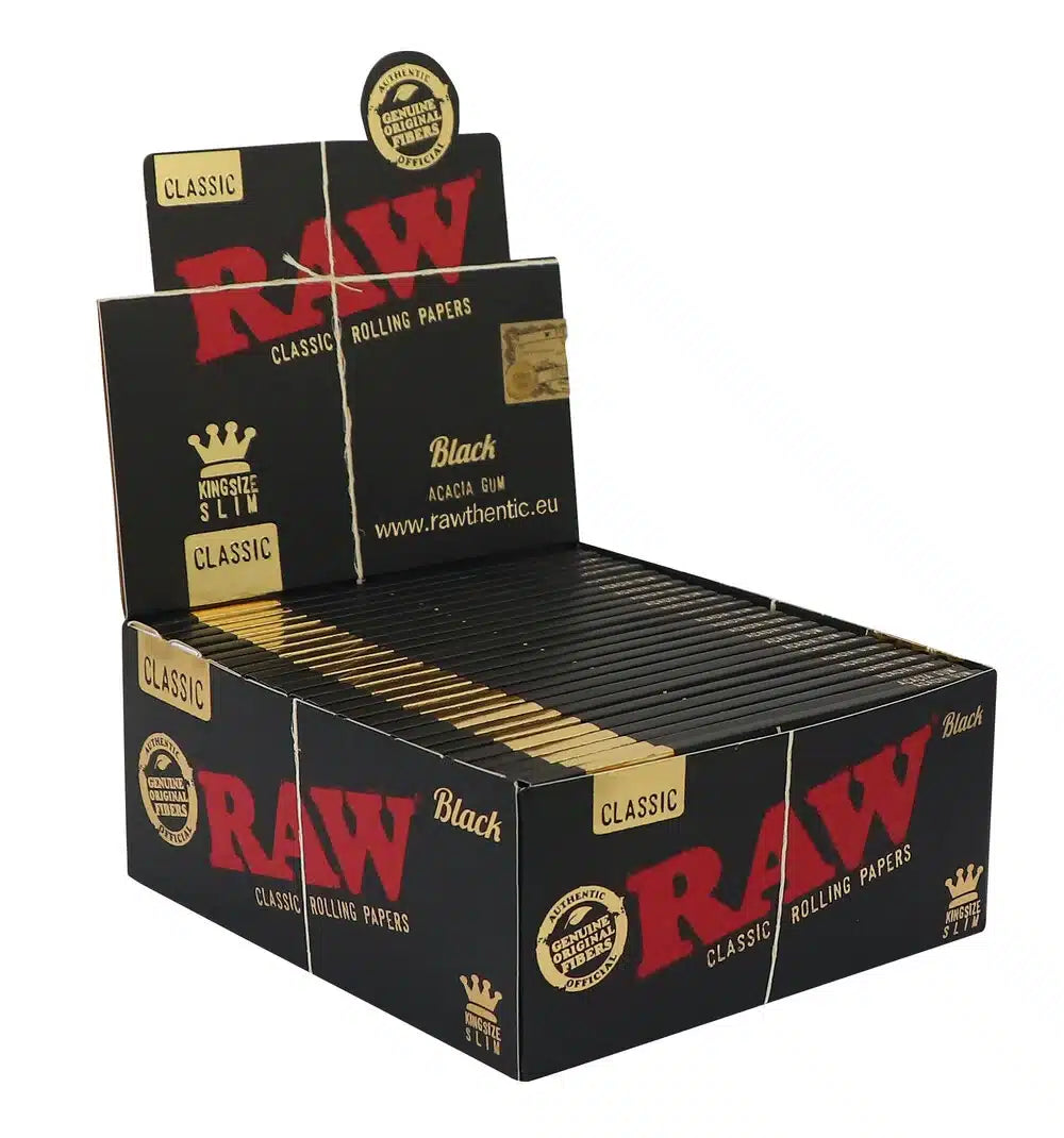 RAW Black Classic King Size Slim Papers