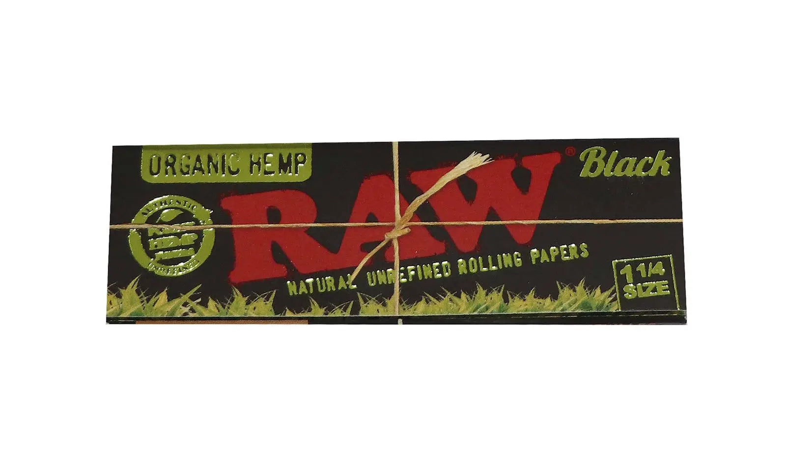 RAW Black Organic Hemp 1¼ Size Papers