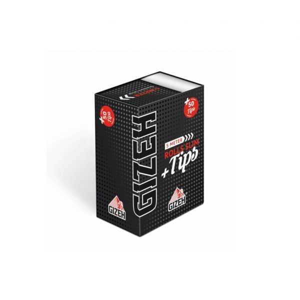 GIZEH 5 Meter King Size Rolls Slim + Tips