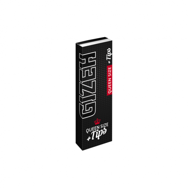 GIZEH Queen Size Blättchen + Tips Extra Fine