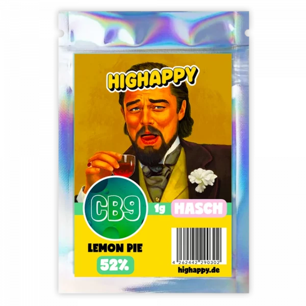 Highappy | Lemon Pie 52% CBG9 Hasch 1g