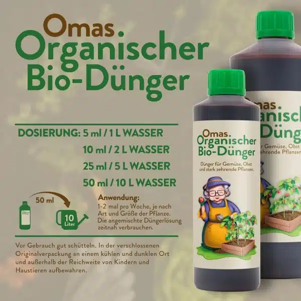 GRANNY’S WORLD® Organischer Grow BIO-Dünger – Bild 3