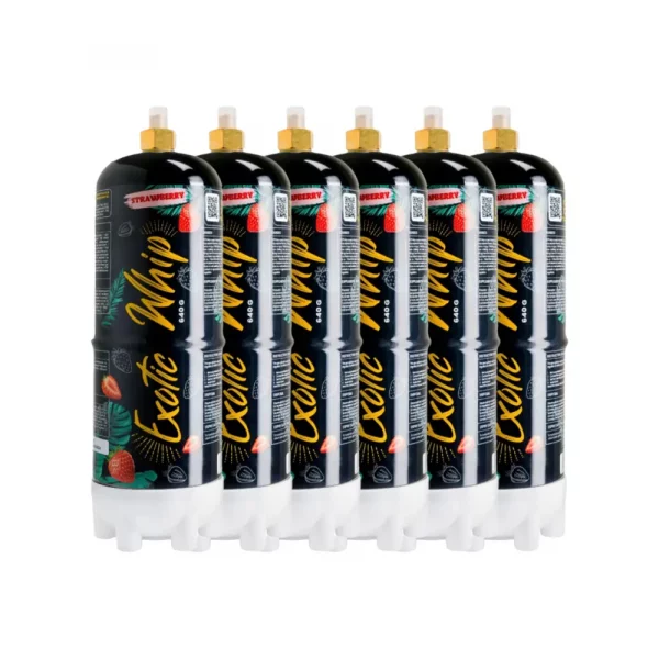 Exotic Whip Strawberry Bundle - 6x 640g