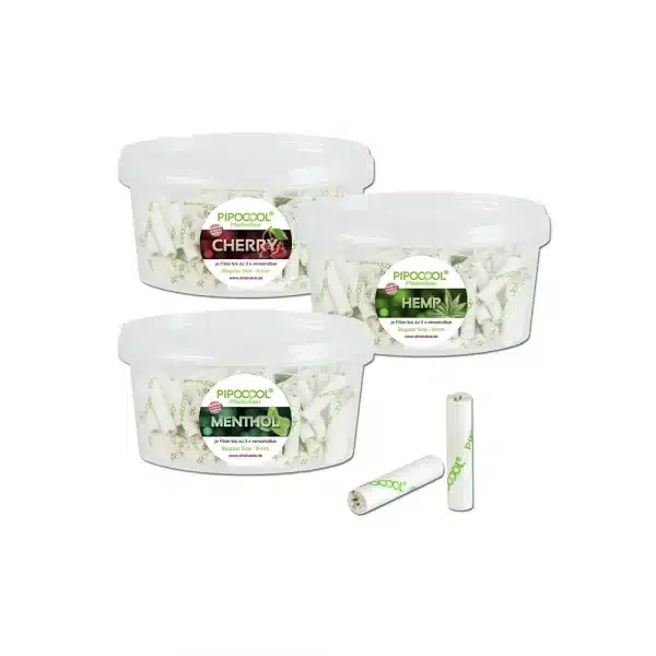 PIPOCOOL 100 Kieselerde Filter Hemp