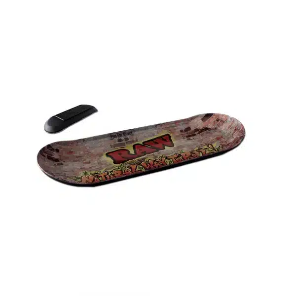 RAW Rolling Tray Skate Deck Graffitti 3