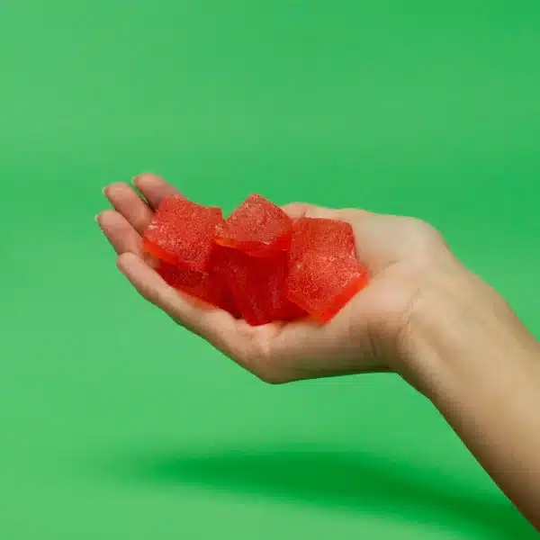 THCandy | Strawberry 250mg | Cannabis Infused Gummies – Bild 3
