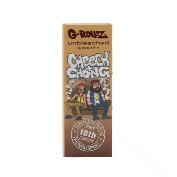 G-Rollz Cheech & Chong™ Sofa Unbleached 1¼ Papers + Tips – Bild 3