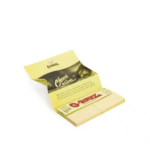 G-Rollz Cheech & Chong™ Classic Organic Hemp KS Papers + Tips, Tray & Poker – Bild 2