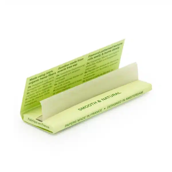 G-Rollz Amsterdam Organic Hemp Green 1¼ Papers – Bild 2