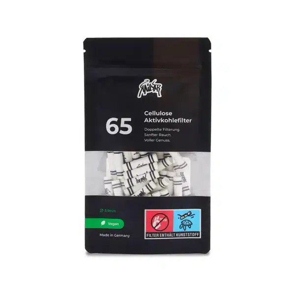 Kailar Aktivkohlefilter Weiß 5,9mm 65 Stück