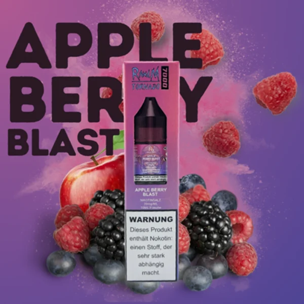 RandM Tornado 7000 Liquid 10ml Apple Berry Blast