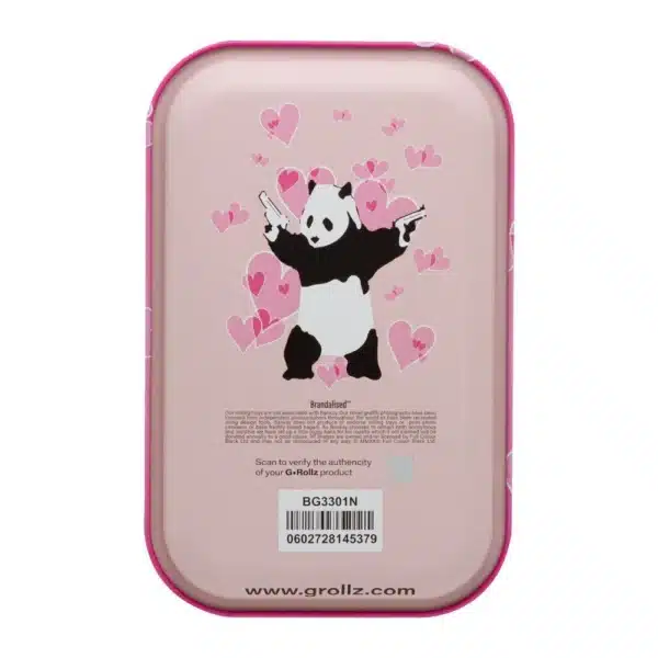G-Rollz Banksy's Graffiti Panda Gunnin Rolling Tray M – Bild 2