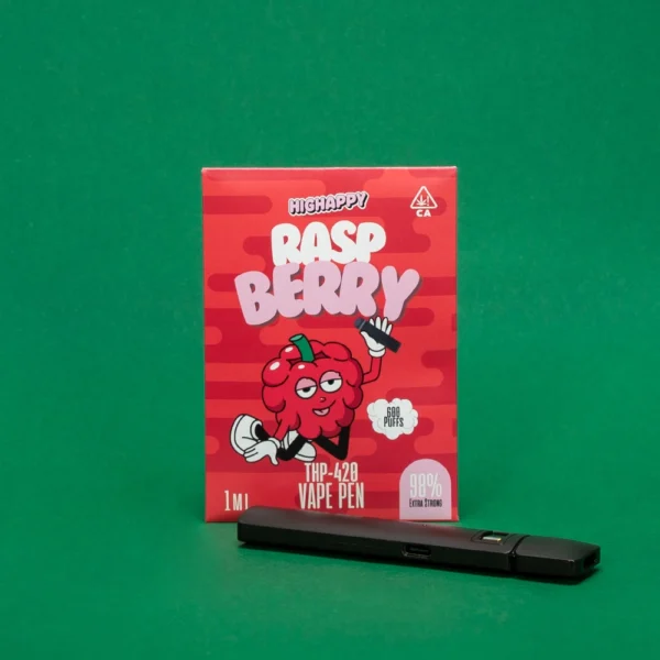 THP420 | Raspberry 1ml | Vape Pen