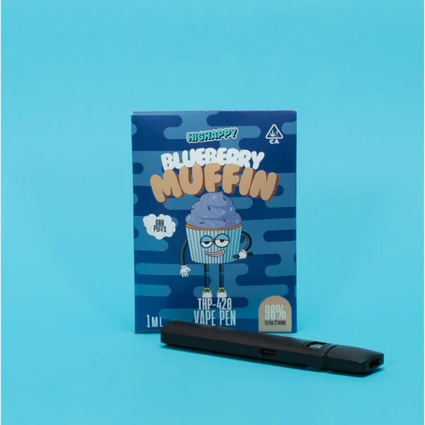 THP420 | Blueberry Muffin 1ml | Vape Pen