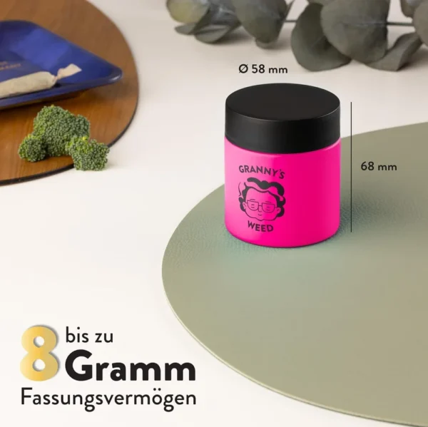 Granny's Premium Stash Jar Pink – Bild 2