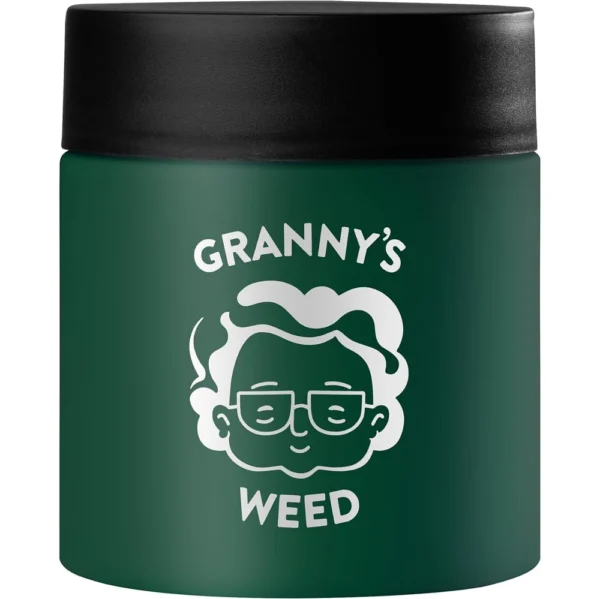 Granny's Premium Stash Jar Grün – Bild 2