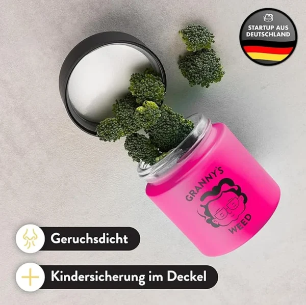 Granny's Premium Stash Jar Pink – Bild 3