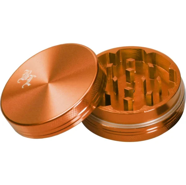 Black Leaf Alu-Grinder 2-teilig ø40mm Kupfer – Bild 2
