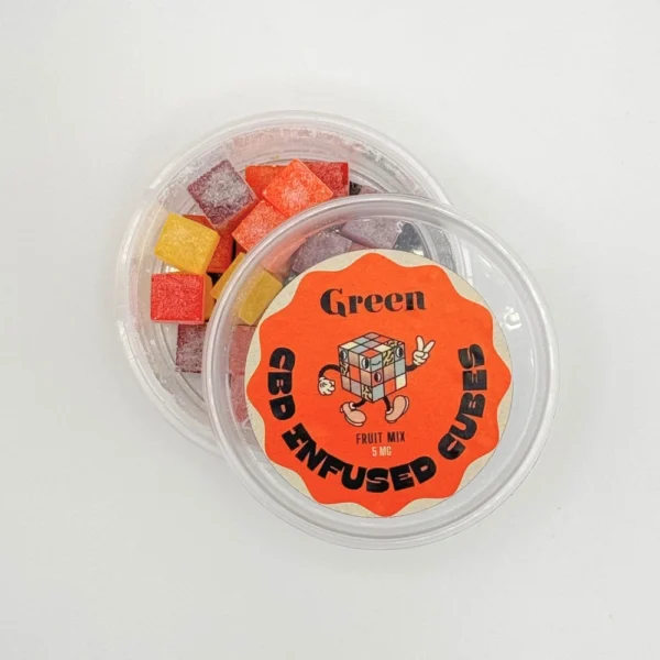 CBD Infused Cubes | 5mg Fruit Mix