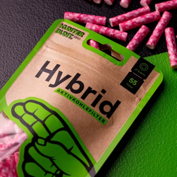 Hybrid Supreme Aktivkohlefilter Magenta (55er Pack) – Bild 4