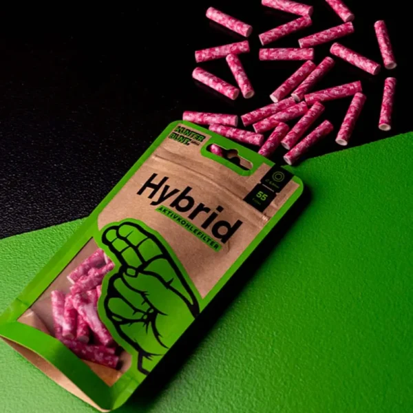 Hybrid Supreme Aktivkohlefilter Magenta (55er Pack) – Bild 2