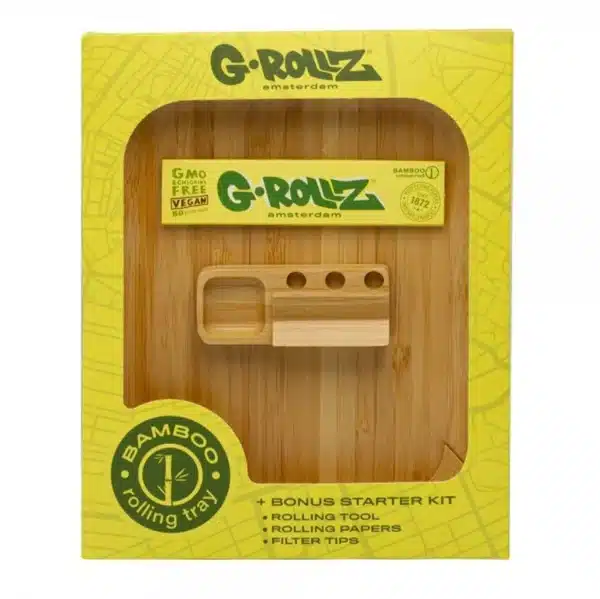 Bamboo Rolling Tray + Starter Kit 20x16 – Bild 2