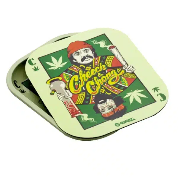 G-ROLLZ Cheech & Chong Playing Cards Magnetic Tin Tray Cover M – Bild 2
