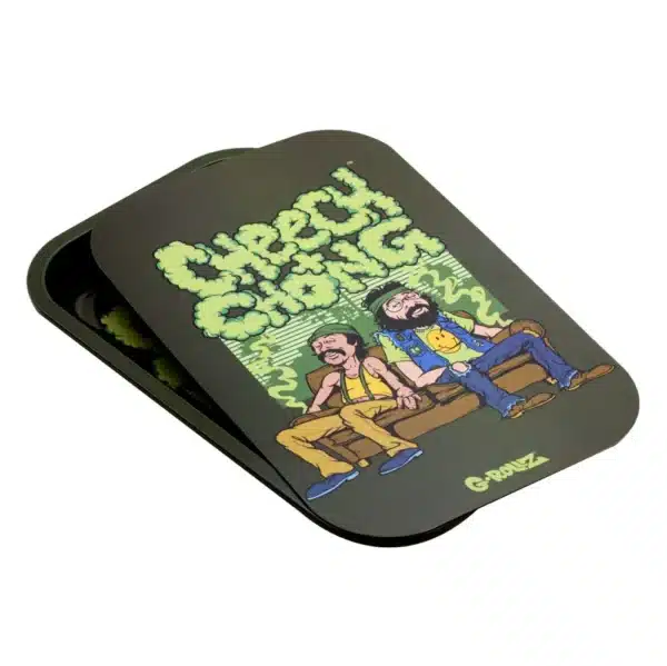 G-ROLLZ Cheech & Chong In Da Chair Magnetic Tin Tray Cover M – Bild 2