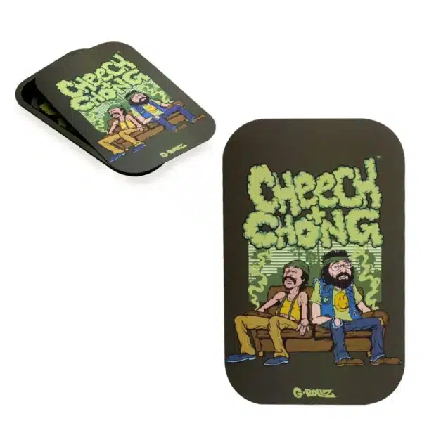G-ROLLZ Cheech & Chong In Da Chair Magnetic Tin Tray Cover M – Bild 3