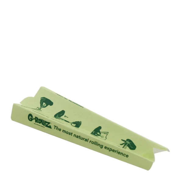 G-Rollz Colossal Dream Green Hemp KS Papers + Tips, Tray & Pocker – Bild 3