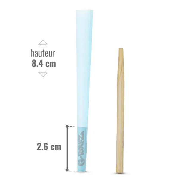 G-Rollz 6 Pre-Rolled 1¼ Cones Ethereal Blue – Bild 3