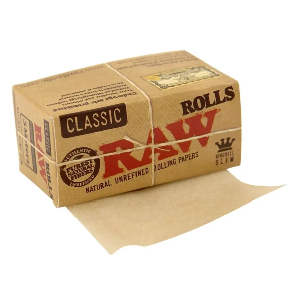 RAW Classic King Size Slim Paper Roll 5m – Bild 2