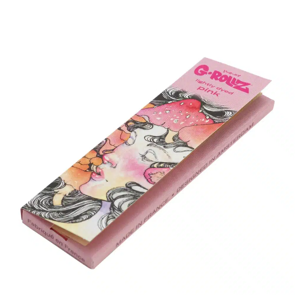 GR306B-DIS-3 G-Rollz  'Mushroom' Lightly Dyed Pink - 50 '1¼' Papers online kaufen.webp