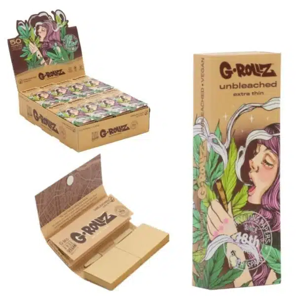 Colossal Dream Unbleached 1¼' Papers + Tips & Pocker  24 Stück.webp
